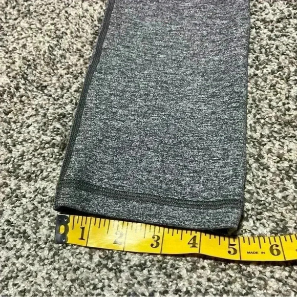 ivivva Girls Gray Leggings Size 14 Athletic Pants Full Length Lululemon - Picture 3 of 9